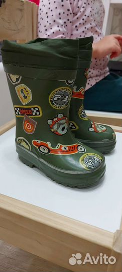 Детские резиновые сапоги