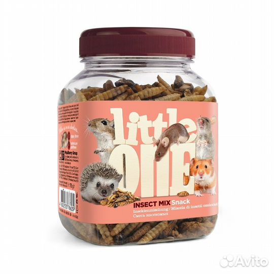 Little One смесь насекомых, лакомство для всеядных