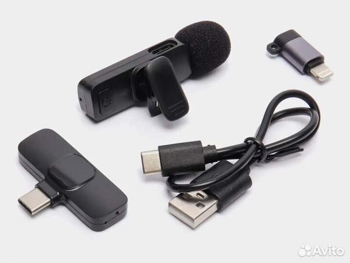 Петличный беспроводной микрофон