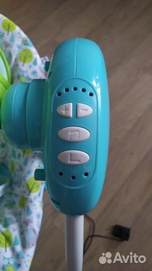 Детские электронные качели новые