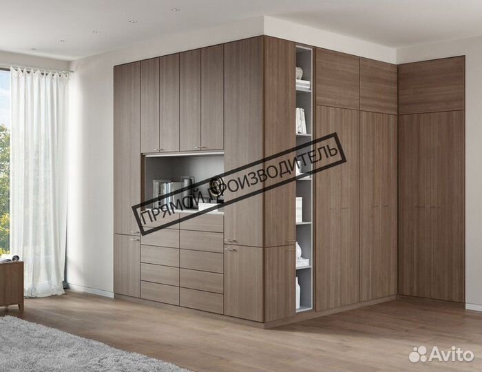 Шкаф распашной прямой производитель