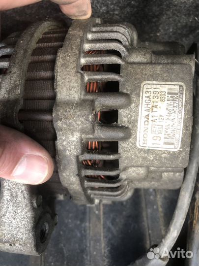 Генератор, тремблер с бронепроводами, Хонда logo