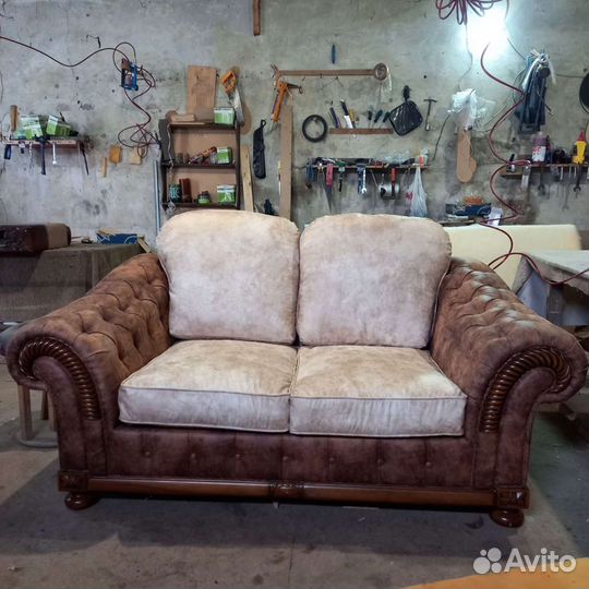 Перетяжка и ремонт мягкой мебели