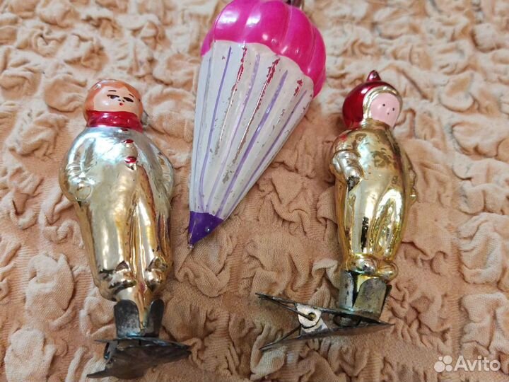 Елочные игрушки СССР