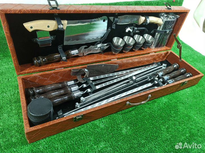 Шашлычный набор в кейсе