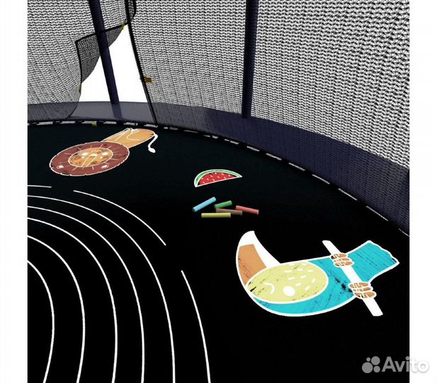 Батут Unix line 14 ft Supreme Game (Синий)