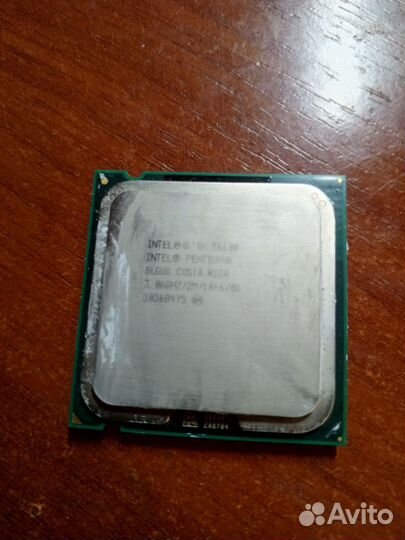Процессор Intel pentium