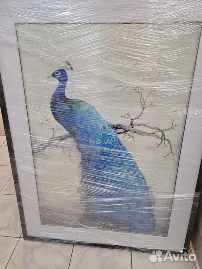 Картина павлин