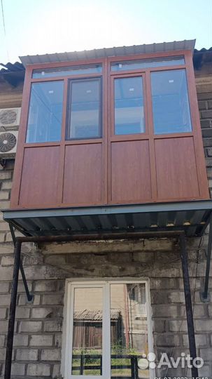 Балкон пвх под ключ