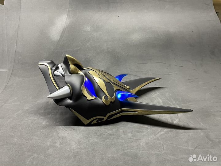 Маска самурая Genshin Impact Xiao