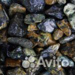 Decotop Motley натуральная пестрая галька, 1-5 см