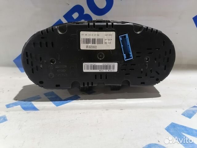 Панель приборов volkswagen polo 5 1.6 мт седан