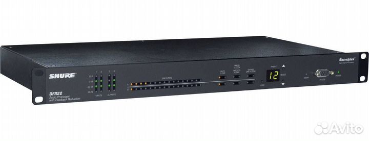 Аудио процессор shure DFR22
