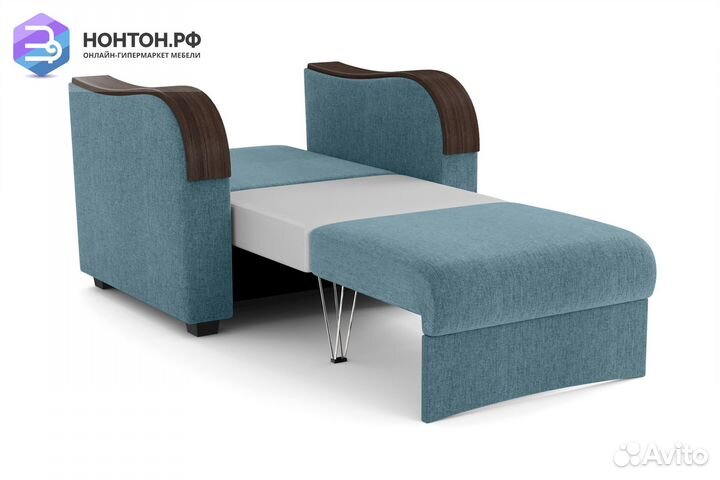 Кресло пантограф Марракеш синее