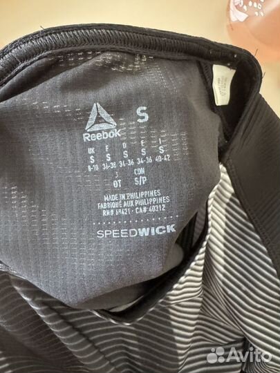 Лонгслив reebok