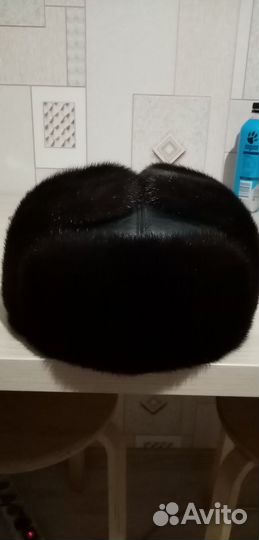 Норковая шапка мужская ушанка новая