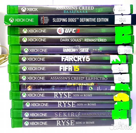 Игры на xbox one диски