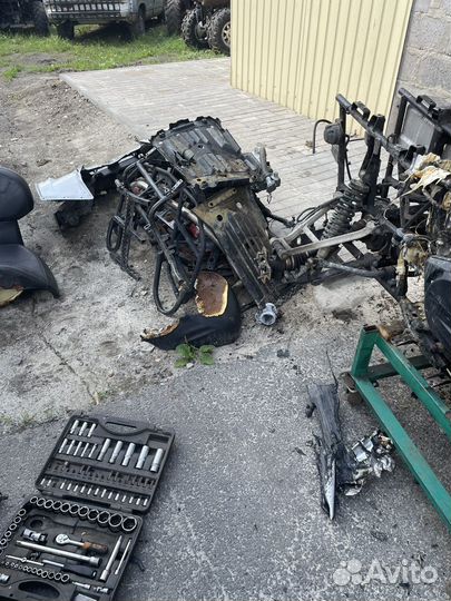 Разбор каадроцикла cf moto x8