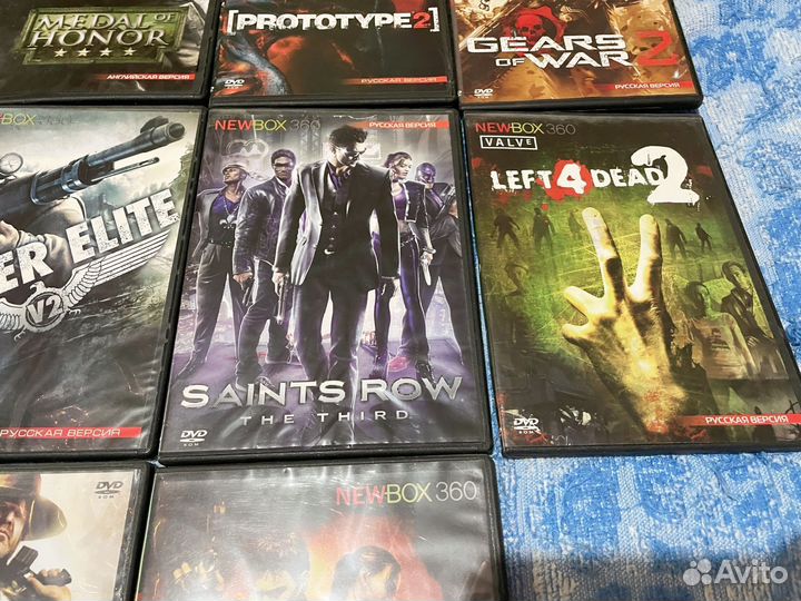 Диски на xbox 360