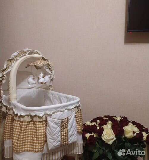 Кроватка люлька колыбель babyton