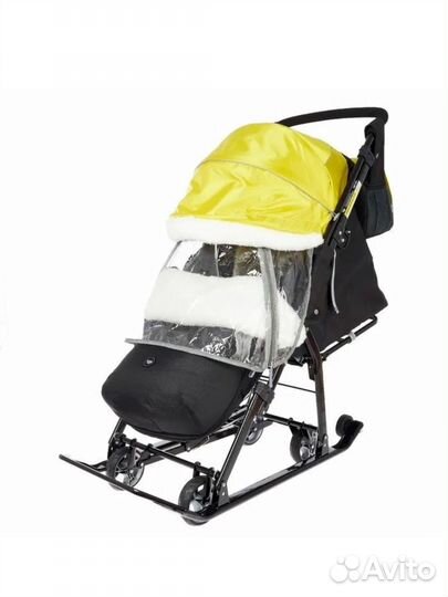 Детские санки-коляска