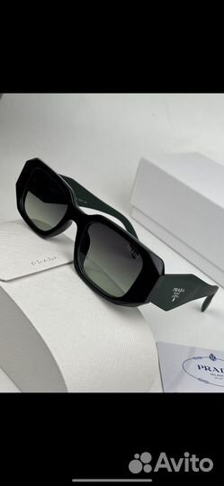 Очки prada изумруд новинка