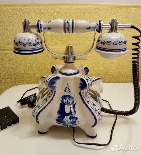 Телефон Гжель стационарный