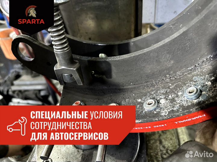 Проточка тормозных барабанов,наклепка колодок