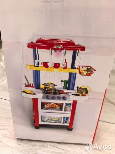 Детская игровая кухня со звуком