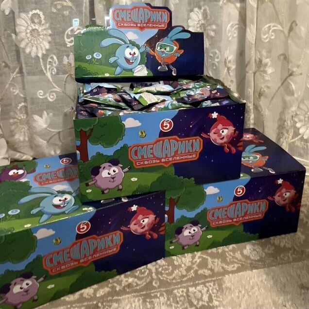 Смешарики из Пятерочки (30 шт)