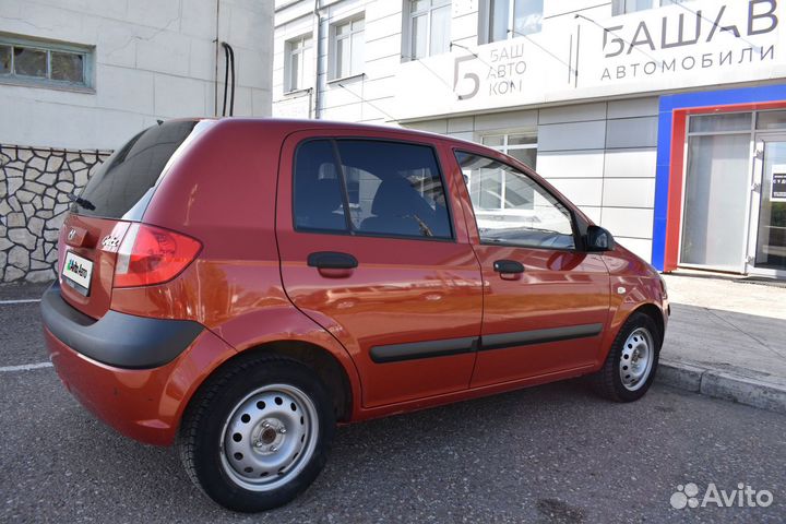 Hyundai Getz 1.1 МТ, 2008, 122 960 км