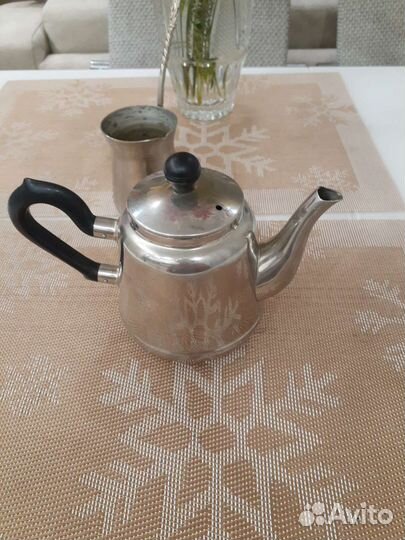 Чайничек, джезва, нож для теста времен СССР