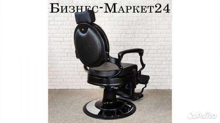 Барбер кресло Black 2