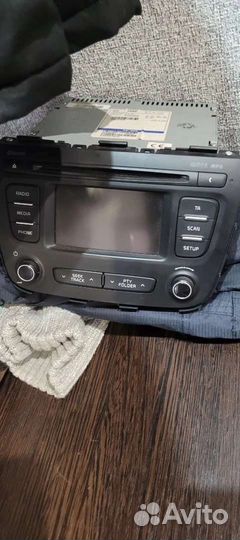 Штатное головное устройство kia sorento 2014