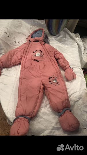 Зимний комбинезон 80-86 новый