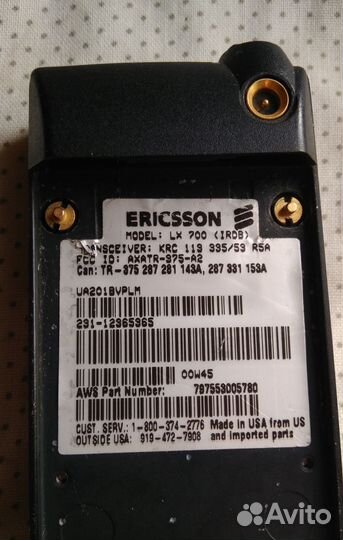 Сотовый телефoн Ericsson LX700
