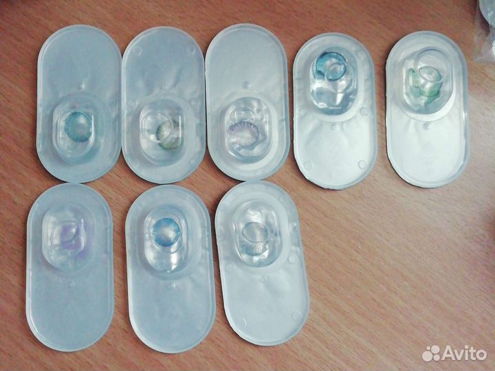 Линзы контактные цветные