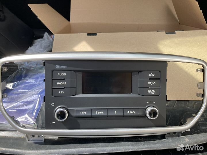 Штатная магнитола на kia sportage 4
