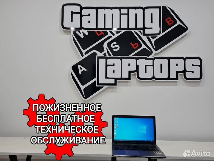 Мощный ноутбук Asus 15.6 i7-4500u