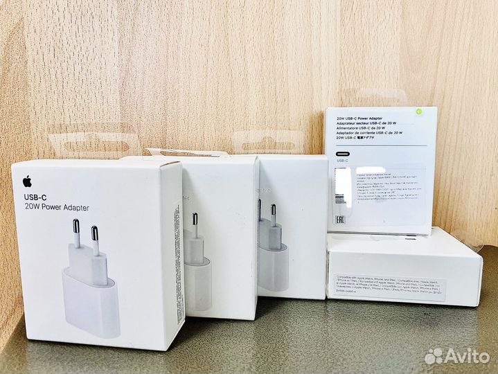 Оригинал адаптер Apple mhje3ZM/A 20 W