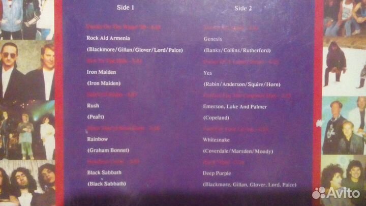 Earthquake, live aid Armenia, винил