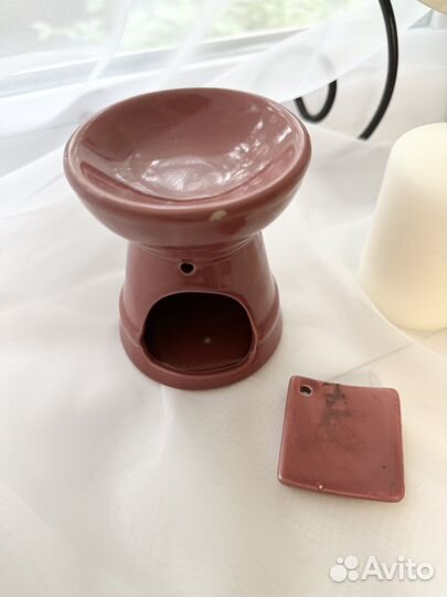 Аромалампа керамическая, подсвечник