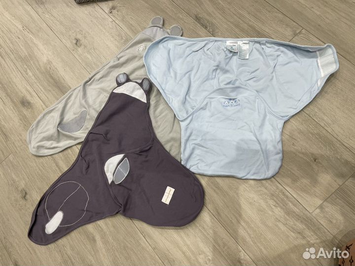 Кокон пеленальный 3 шт