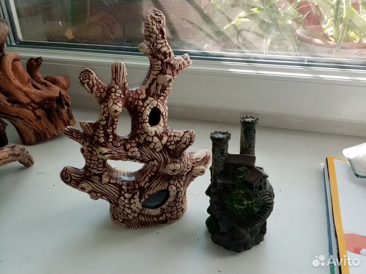 Грот для аквариума