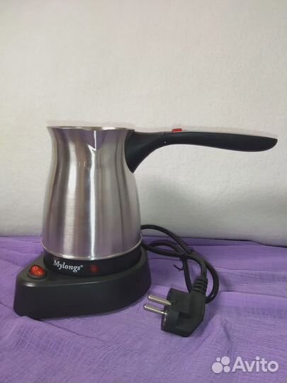 Турка электрическая MyLongs со складной ручкой