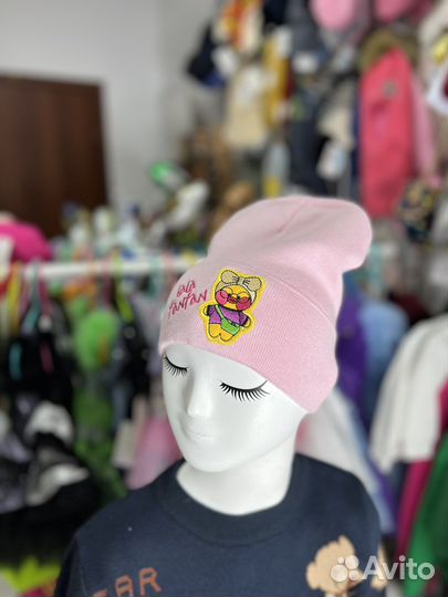 Детская шапка с уткой