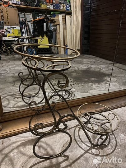 Подставка под цветы, кованые