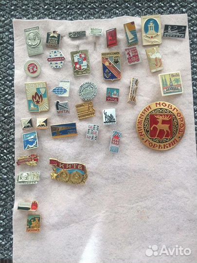 Коллекция значков СССР