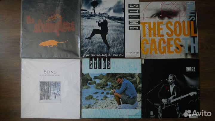 Винил New Wave - Television, Sting, Stranglers