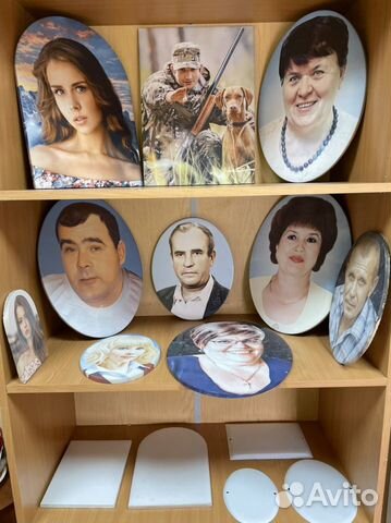 Цветной портрет на могилу, ритуальные таблички